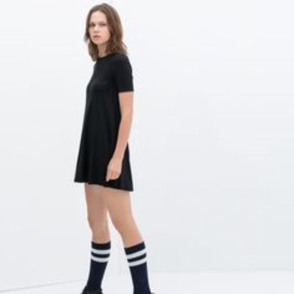 Zara black dress